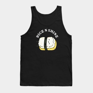 Rise And Shine Cute Sushi Pun Tank Top